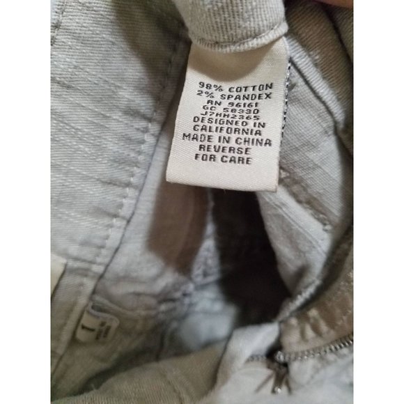 Bebop Juniors Jeans Size 1 Khaki Slight Flare - Picture 7 of 7